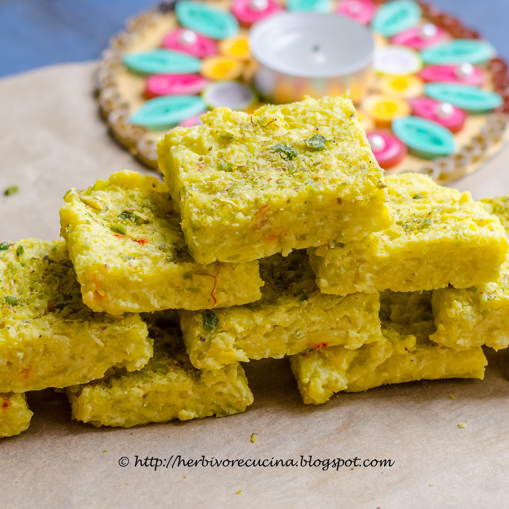 Dudhi (Lauki) Barfi - Herbivore Cucina