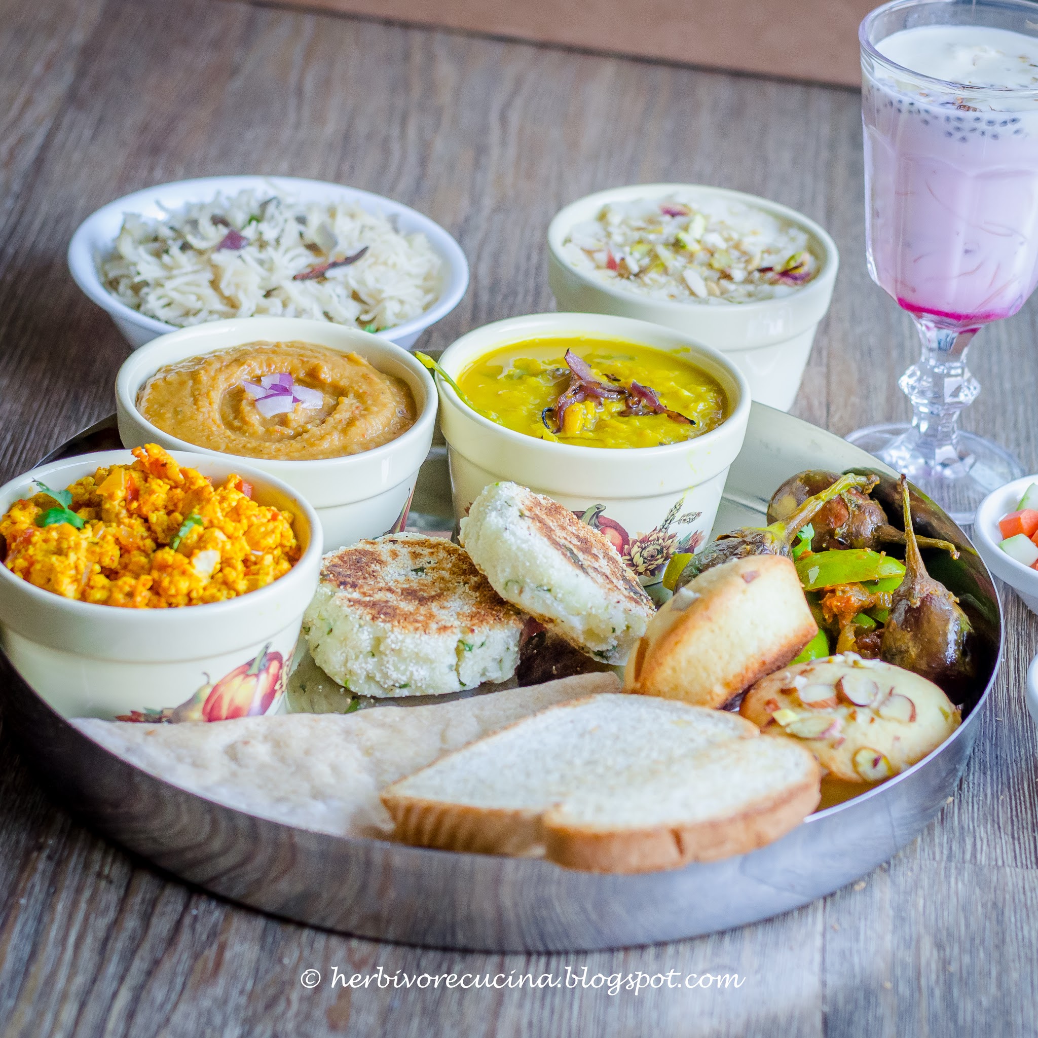 Parsi Thali - Herbivore Cucina