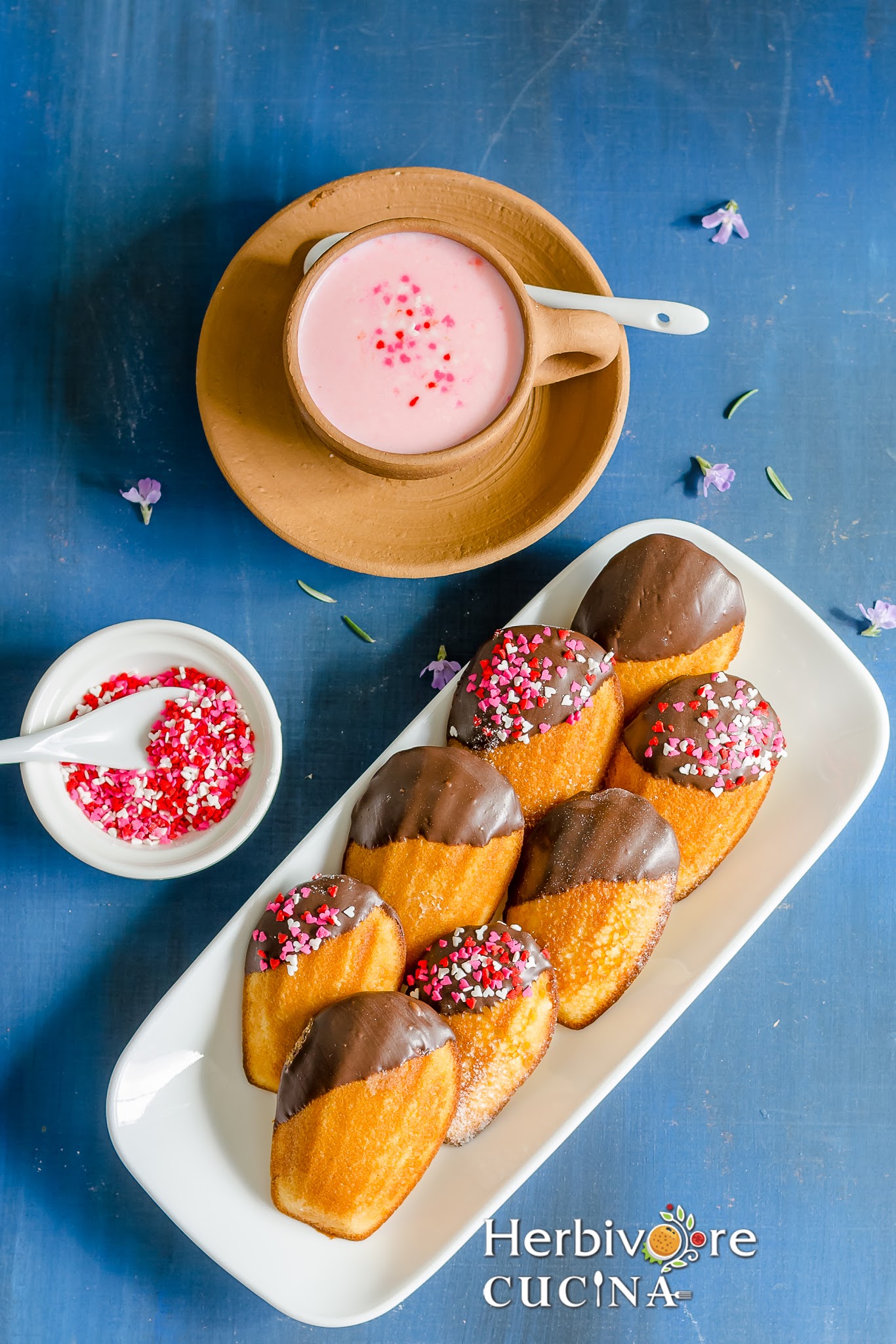 Madeleine with Milk Chocolate