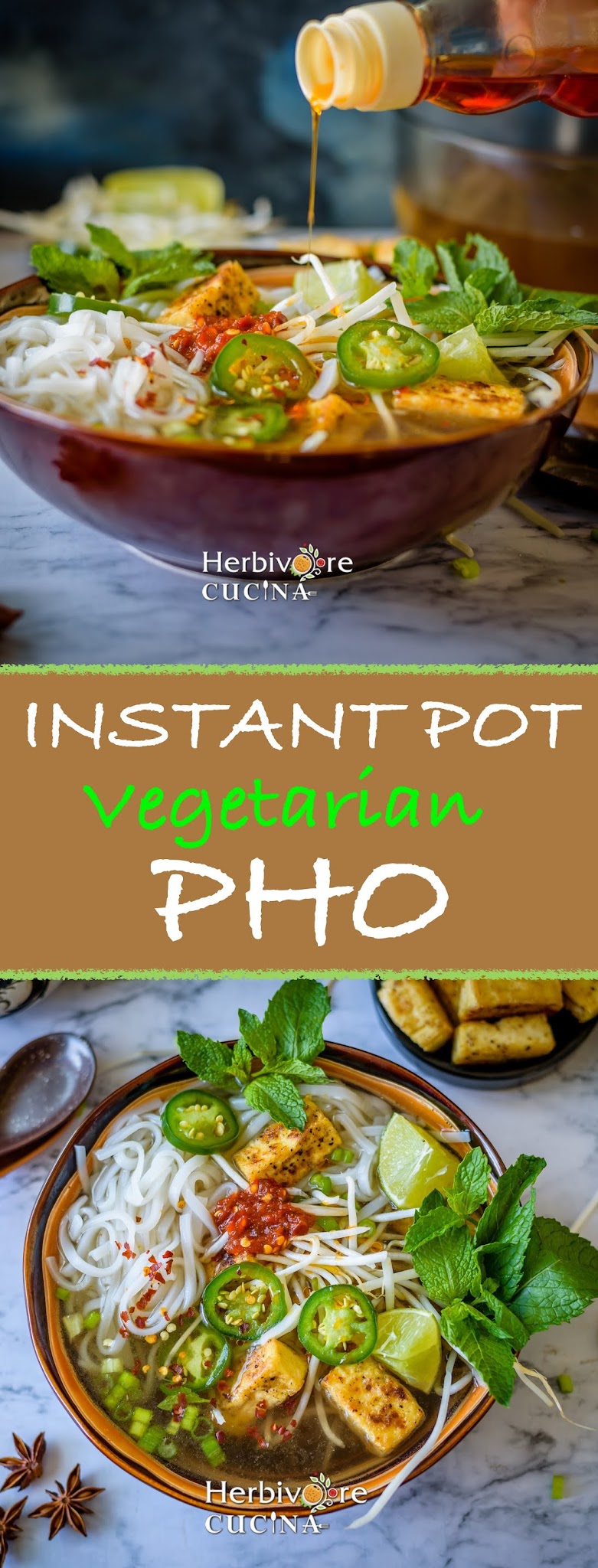 Instant Pot Vegetarian Hot Pot - Herbivore Cucina