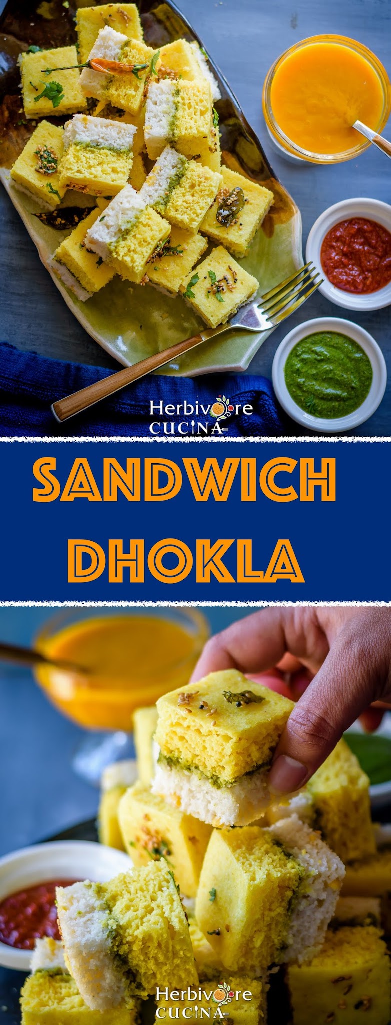 Sandwich khaman | how to make sandwich khaman | new style khaman dhokla |  dhokla sandwich - Nehas Cook Book