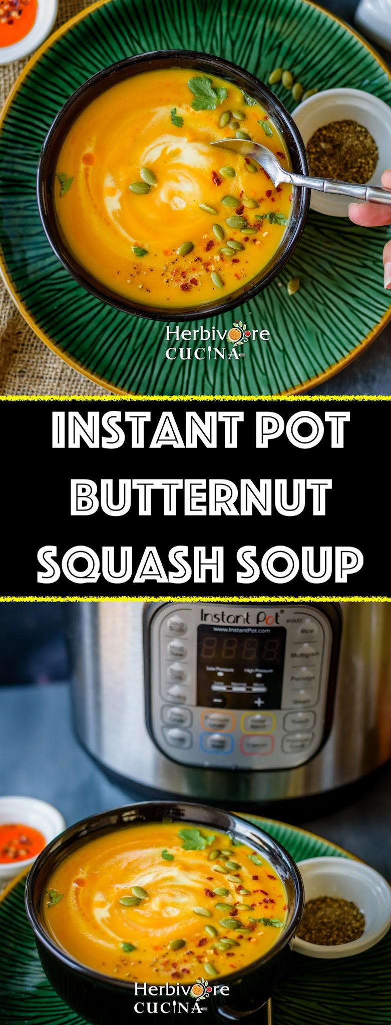 Thai butternut squash discount soup instant pot