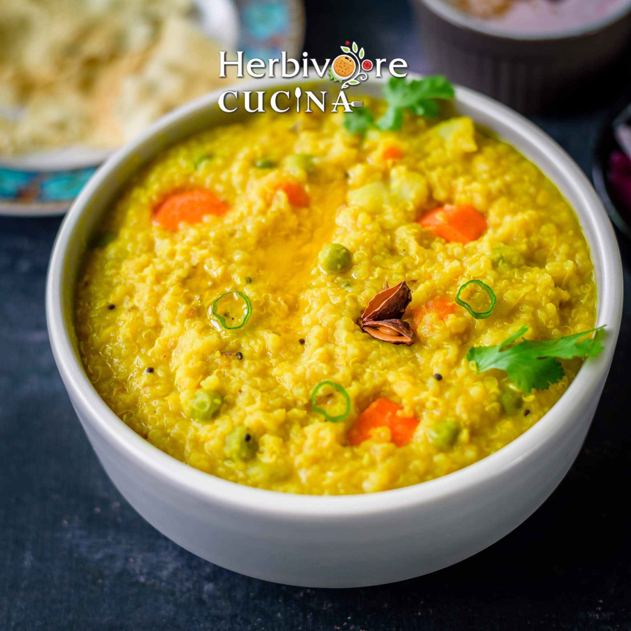 Instant Pot Quinoa Khichdi - Herbivore Cucina