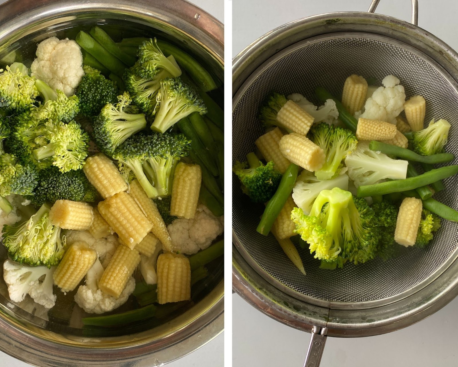 Steps for Vegetable Stir Fry