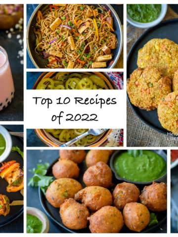 Top 10 popular recipes of 2022