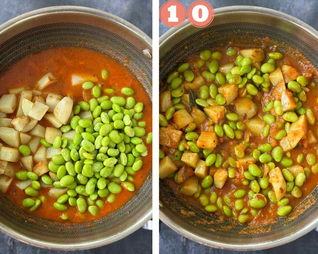 Potato Edamame Curry Herbivore Cucina